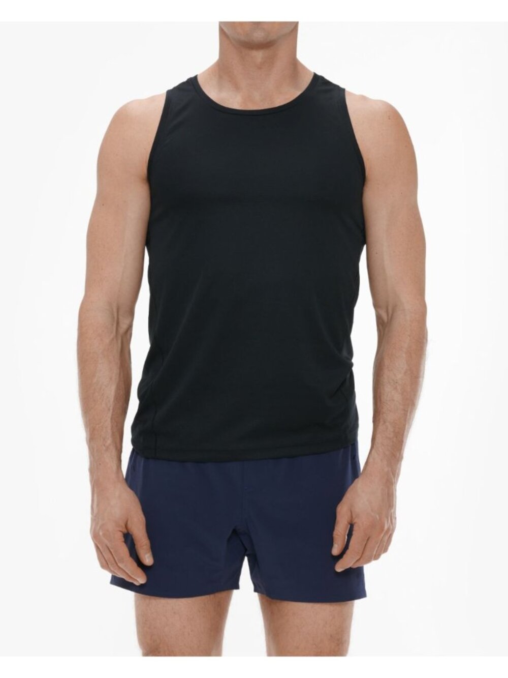 Ten Thousand The Lightweight Tank Men’s Small Black Workout Running Gym Shirt